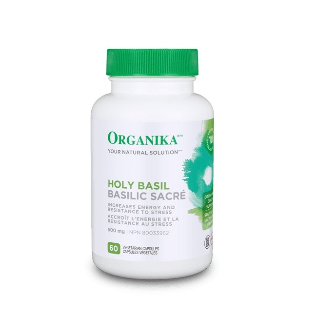 오가니카 홀리 바질 500mg 60vcaps (ORGANIKA HOLY BASIL)