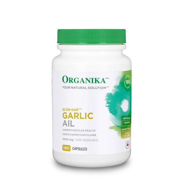오가니카 마늘스칼 1000mg 180caps (ORGANIKA GARLIC SCOR-GAR)
