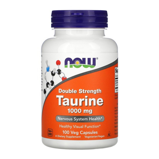 나우 타우린 두배 1000mg 100caps (NOW TAURINE 1000)