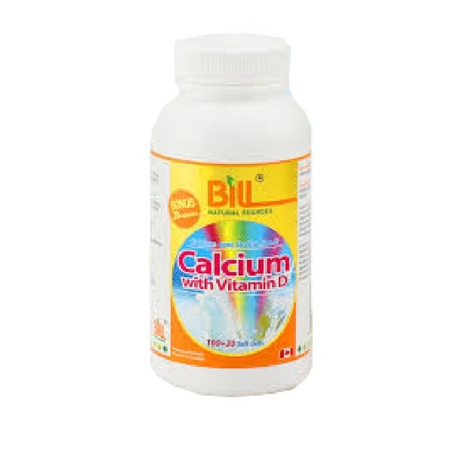 빌 리퀴드 칼슘 위드 비타민디 비타민D 120정 (Bill Natural Sources Super Liquid Calcium with Vitamin D (Ca 250/Vit D 400IU))