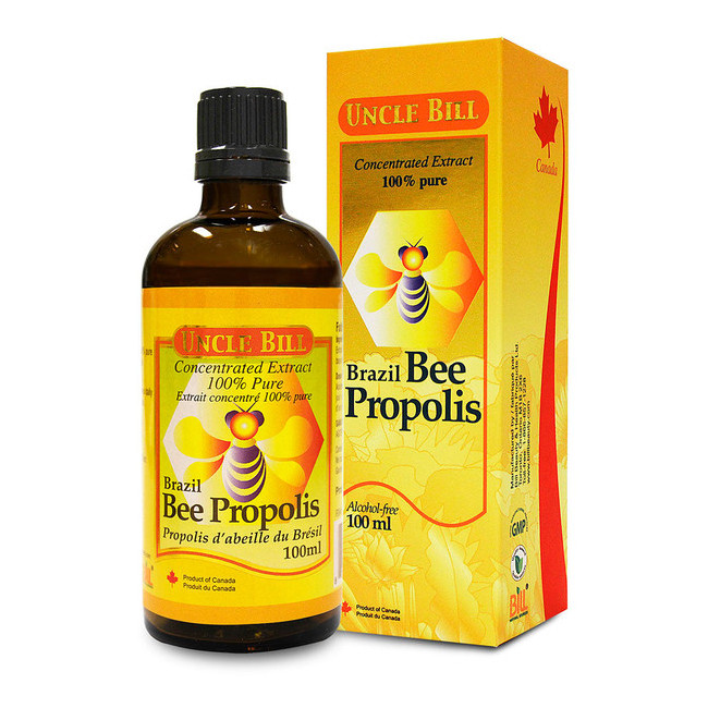 엉클빌 벌꿀 프로폴리스 무알콜30/60/100ml (UB Brazil Bee Propolis Alcohol Free liquid extract)