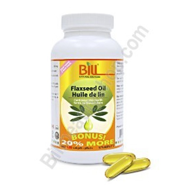 빌 아마씨 오일 1000mg 120정 (Bill Flaxseed Oil)