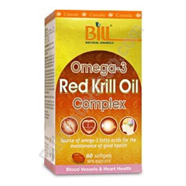 빌 오메가3 레드크릴오일 60정 (Bill Omega 3 Red Krill Oil Complex)