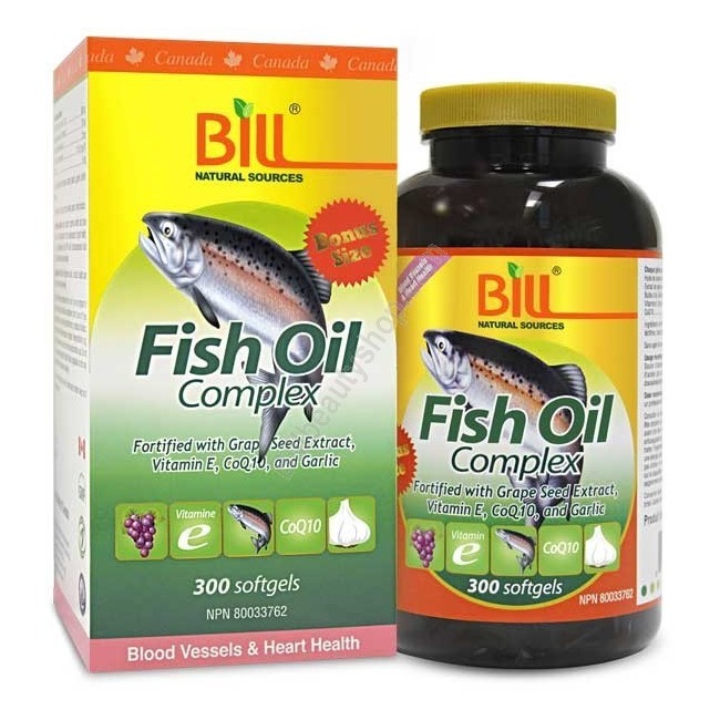 빌 생선기름 컴플렉스 필수지방산 300정(Bill Fish Oil Complex)