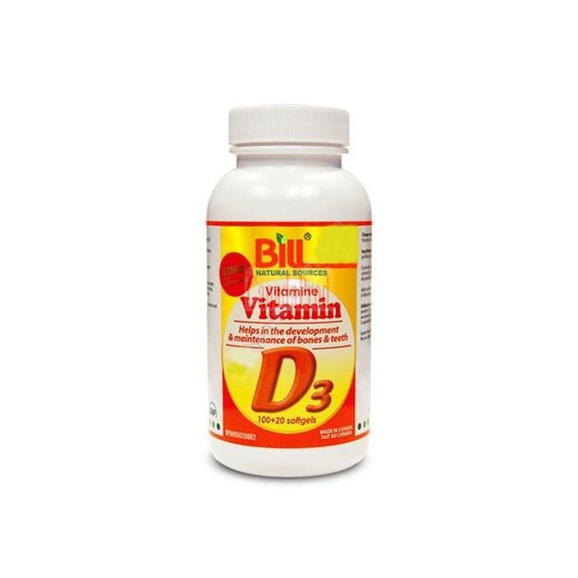 빌 비타민디쓰리 비타민D3 120정 (Bill Vitamin D3)