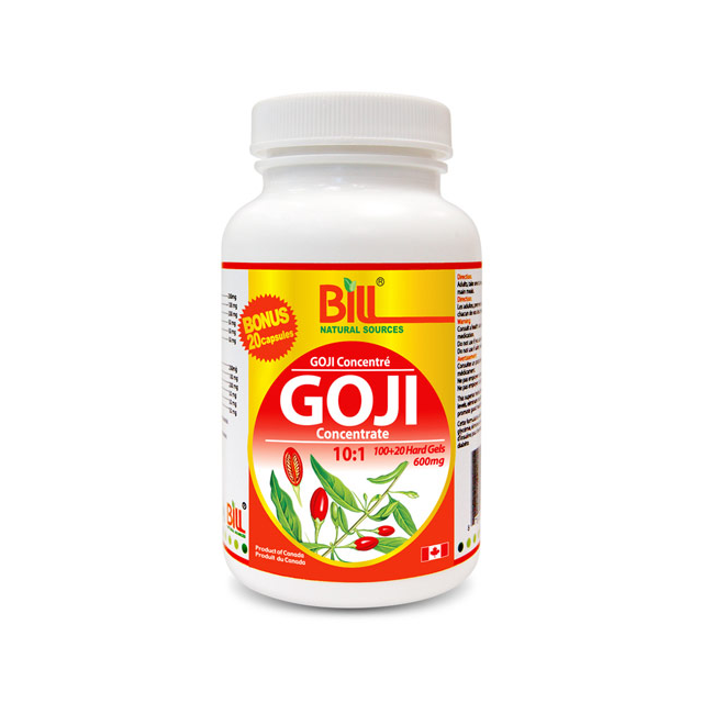 빌 고지베리 10배 농축액 600mg 120정 (Bill Goji Concentrate 600mg 120 hard gels)