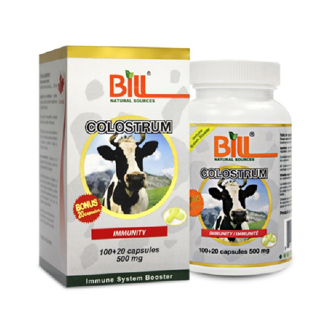 빌 콜로스트럼 씹어먹는 초유500mg (Bill Colostrum 500mg chewable tablets)