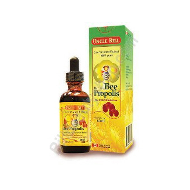 엉클빌 프로폴리스+영지버섯 60/100ml (UB Brazil Bee Propolis plus Reishi Mushroom liquid extract)