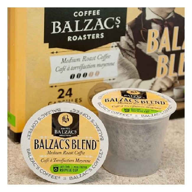 발작 캐나다 직배송 발작커피 캡슐커피 싱글서브 24개입  (BALZAC'S SINGLE SERVE Capsule Coffee)