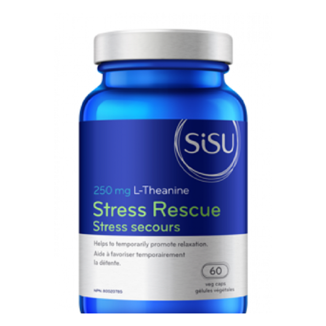 시수 스트레스 레스큐 엘 테아닌 250mg 60vcap(SISU St ress Rescue L-Theanine)