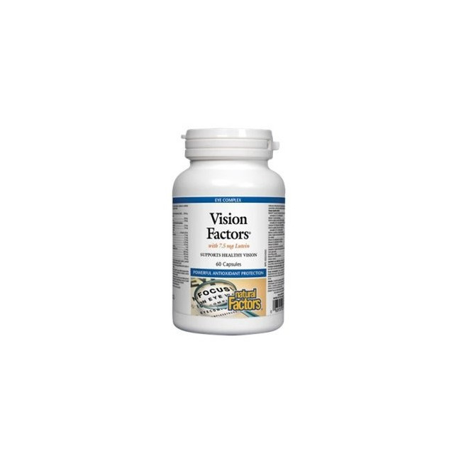 내추럴팩터스 비전팩터스 루테인 7.5mg 60정 (Natural Factors HerbalFactors Eye Factors Formula)