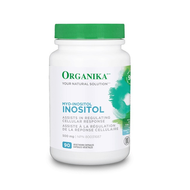 오가니카 미오이노시톨 500mg 90vcaps (ORGANIKA INOSITOL MYO-INOSITOL)