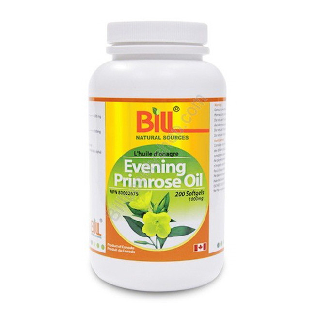 빌 이브닝프림로즈 달맞이꽃오일 1000mg 200/300정 (Bill Evening Primrose Oil)