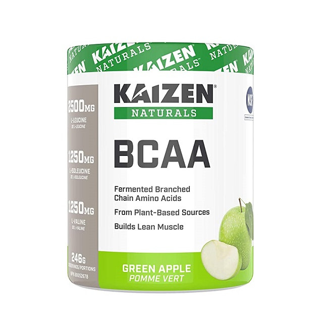 카이젠 네츄럴스 발효 아미노산 운동쉐이크 BCAA 246g (그린애플 사과맛) 30인분