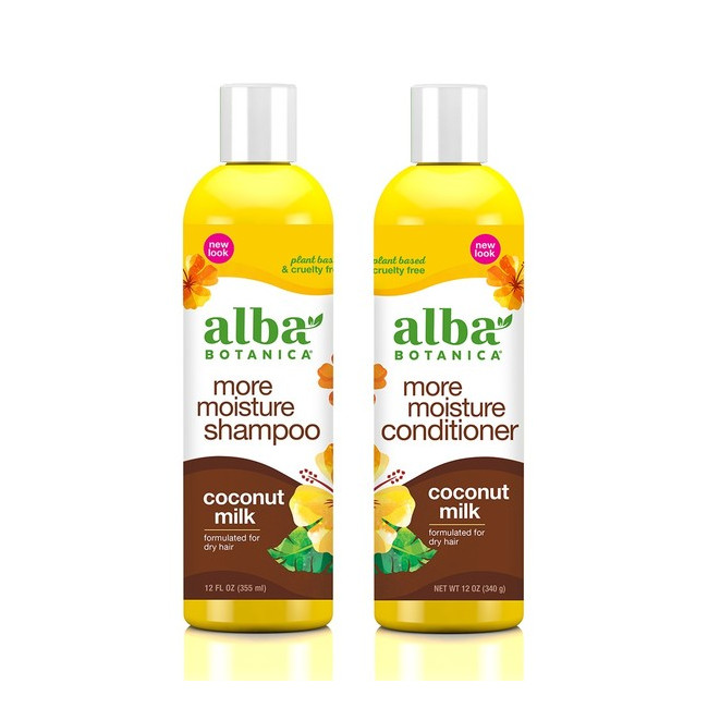 알바 보태니카 리치 코코넛 밀크 샴푸 컨디셔너 세트 355ml 수분샴푸 두피케어