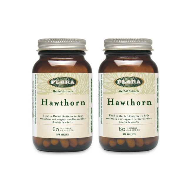 Flora 2SET 플로라 산사나무추출물 60정 호손베리 (Hawthorn)