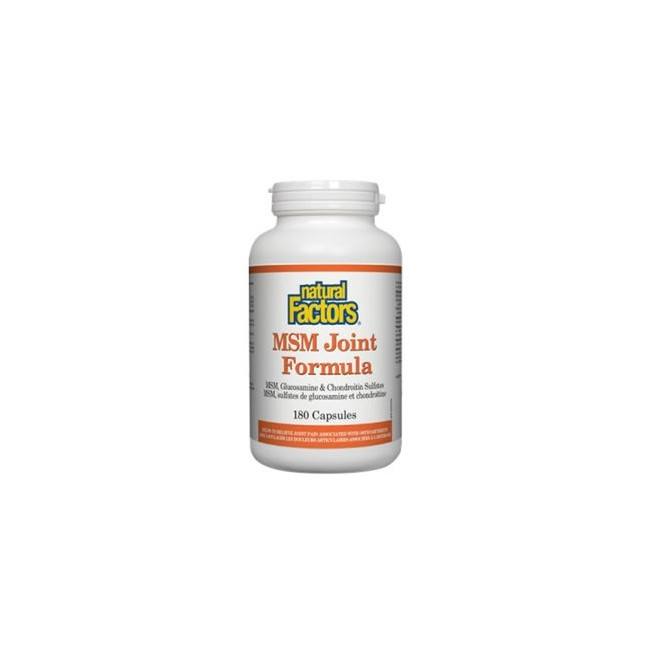 내추럴팩터스 MSM 조인트 포뮬라 180정 (Natural Factors MSM Joint Formula)