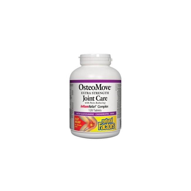 내추럴팩터스 엑스트라 스트렝쓰 조인트 케어 120정 (Natural Factors OsteoMove)