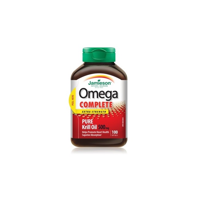 자미에슨 캐나다 안타티카 크릴오일 오메가 3 500mg EPA DHA 100정