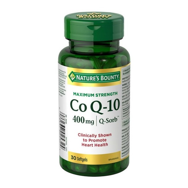네이쳐스바운티 co-Q10 코큐텐 코엔자임 400mg 30정