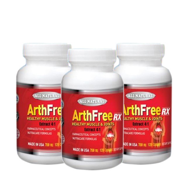 All Natural 3병세트 조인트 건강 알스프리 알엑스 고농축4:1 - Arth Free RX (extract4:1)