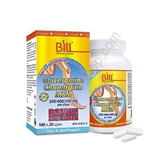 빌 글루코사민 콘드로이친 MSM 120정 (BILL Glucosamine Chondroitin MSM)