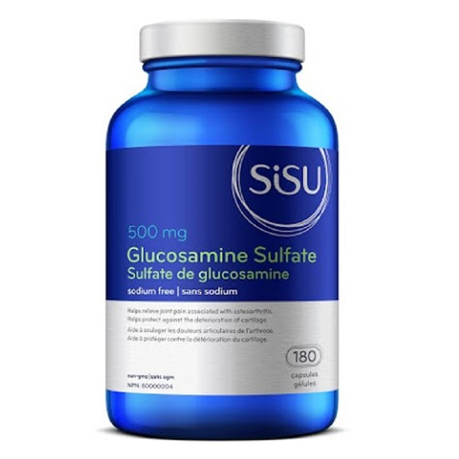 시수 글루코사민 설페이트 500 mg 180cabs (SISU Glucosamine Sulfate)