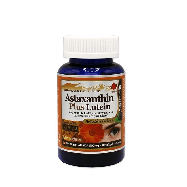 내추럴원 아스타잔틴 + 루테인 500mg 90소프트젤 눈건강/젊은피부유지