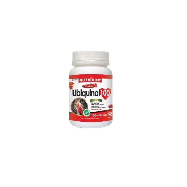 뉴트리돔 유비퀴놀 코큐텐 100mg 30캡슐 카포리아