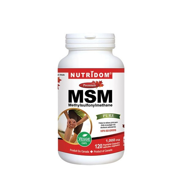 뉴트리돔 조인트 케어에 MSM 1000mg 120정 카포리아