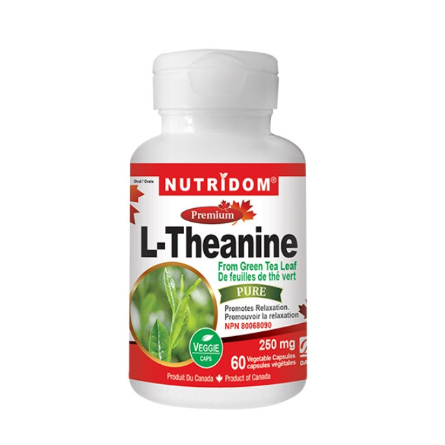 뉴트리돔 L 테아닌 60정 엘테아닌 250mg 카포리아