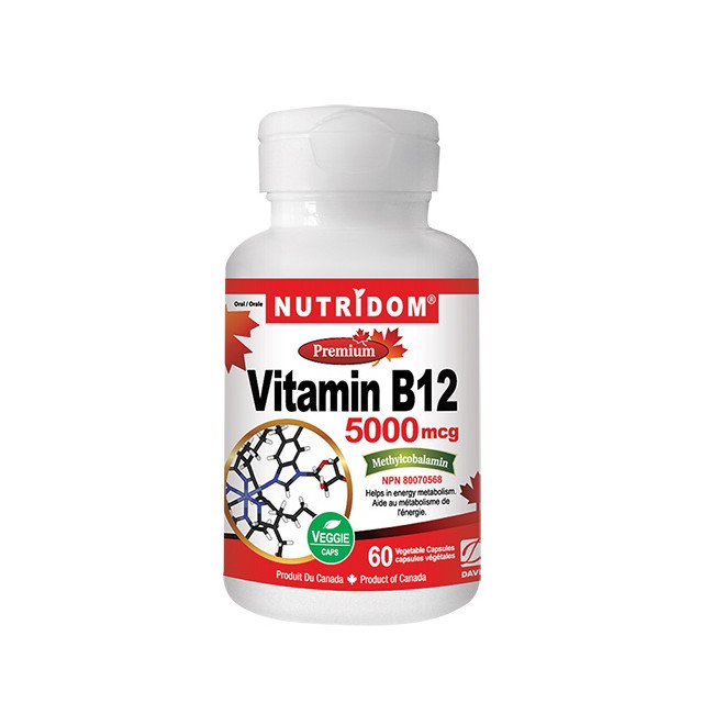 뉴트리돔 비타민 B12 5000mcg 60정 카포리아