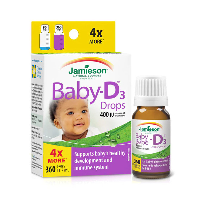 자미에슨 베이비 비타민 D3 드롭형 11.7mL