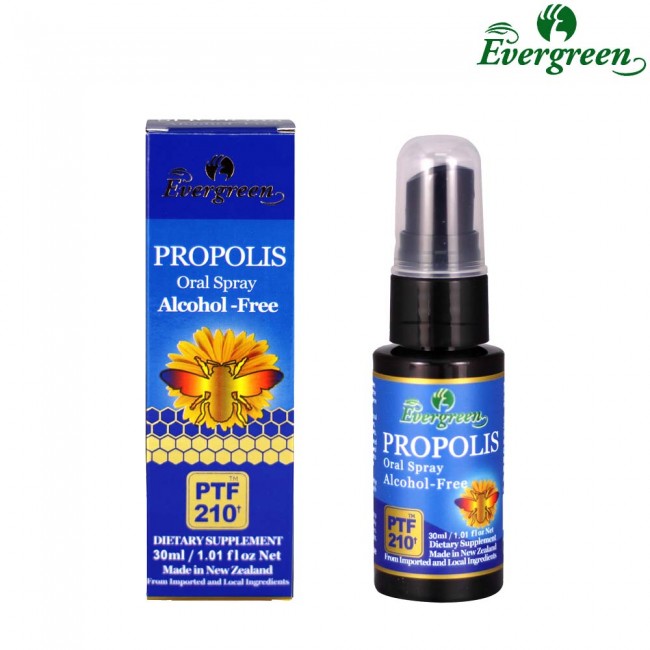 Evergreen Propolis Spray (Alcohol free) 30ml
