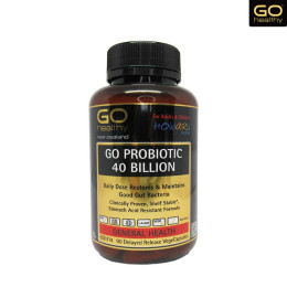 Go Healthy Probiotic 40 Billion 90 Vcaps