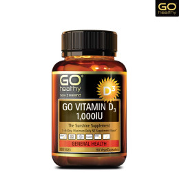 Go Healthy vitamin D3 1000IU 90 Caps