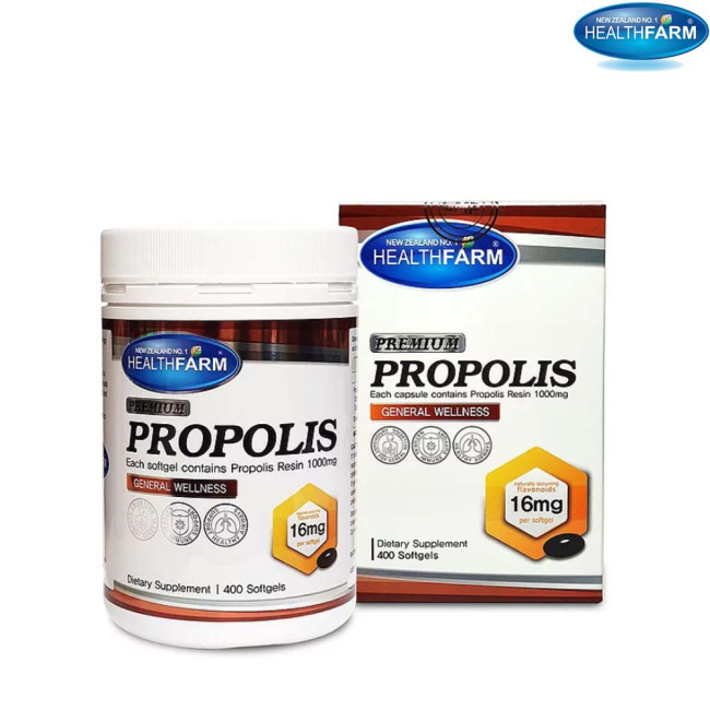HealthFarm Premium Propolis 1000 400 Caps