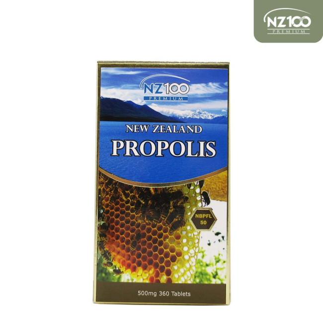 NZ100 NZ propolis 500mg-chewable 360 taps