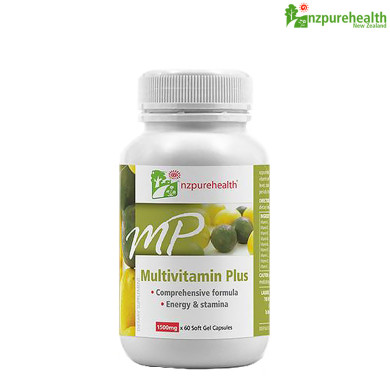 NZ Pure Health Multi Vitamin Plus 1500mg 60caps