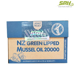 SPH 100% NZ Pure Green Lipped Mussel oil 20,000 Plus Krill Oil 90 Capsules