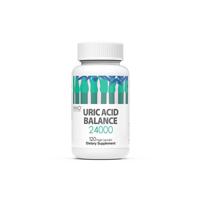 INNO HEALTH & CARE URIC ACID BALANCE 24000 120 VEGE CAPS