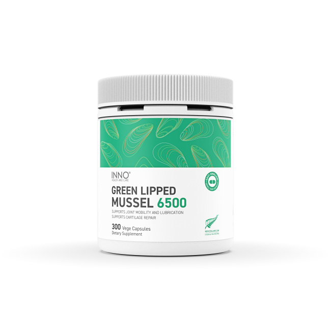INNO HEALTH & CARE 초록잎 홍합 6500 300 VEGE CAPS