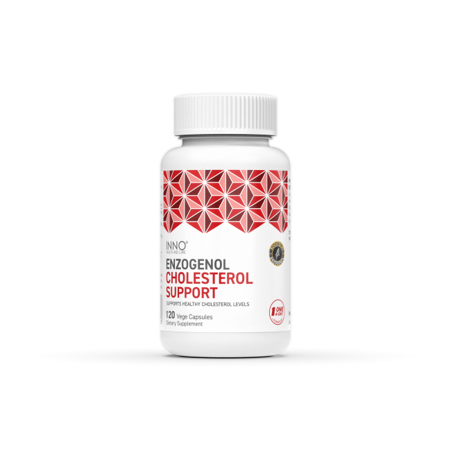 INNO HEALTH & CARE ENZOGENOL CHOLESTEROL SUPPORT 120 VEGE CAPS