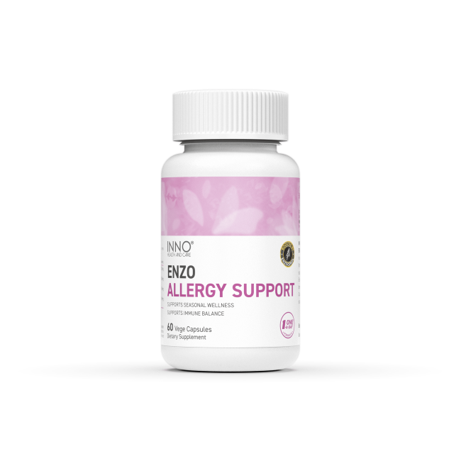 INNO HEALTH & CARE ENZO ALLERGY SUPPORT 60 VEGE CAPS