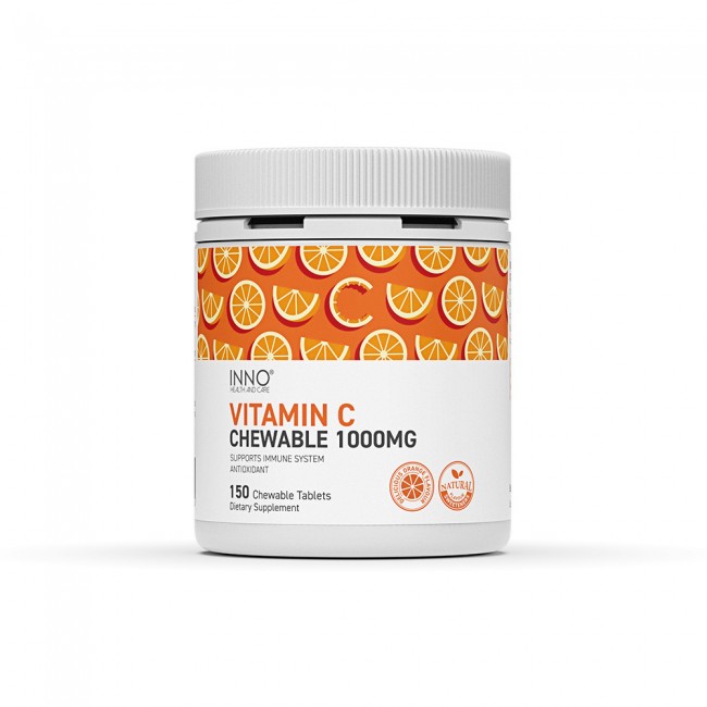 INNO HEALTH & CARE 비타민 C CHEWABLE 1000MG 150 CHEW TABS