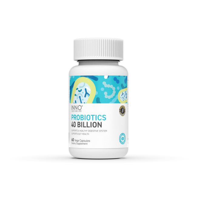 INNO HEALTH & CARE ENZO 프로바이오틱스 40 BILLION 60 VEGE CAPS