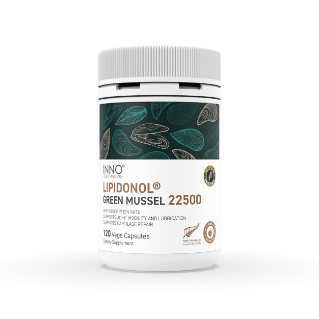 INNO HEALTH & CARE LIPIDONOL 초록잎홍합 22500 120 VEGE CAPS