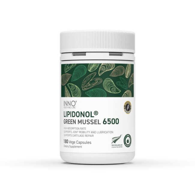 INNO HEALTH & CARE LIPIDONOL 초록잎홍합 6500 180 VEGE CAPS