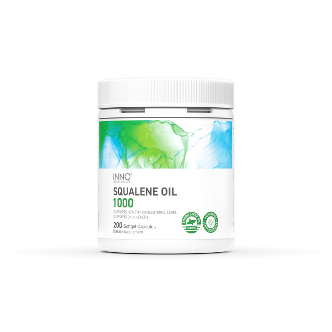 INNO HEALTH & CARE SQUALENE OIL 1000 200 SOFTGEL CAPS