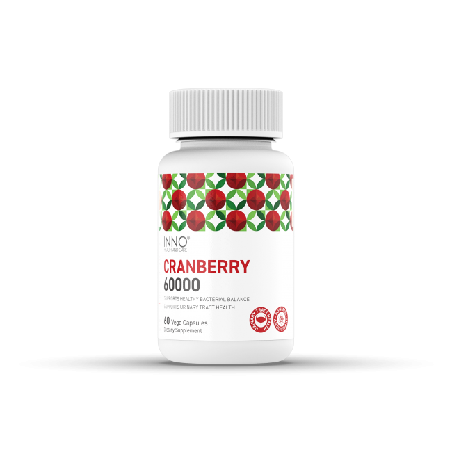 INNO HEALTH & CARE CRANBERRY 60000 VEGE CAPS